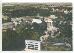 CPSM Belgique Luxembourg NEUFCHÂTEAU - Vue Aérienne De L'Institut St Michel Et Du Complexe Sportif - Neufchâteau