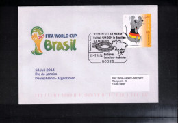 Germany 2014 World Football Cup Brazil - Final Match Germany - Argentina Interesting Cover - 2014 – Brasile