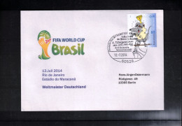 Germany 2014 World Football Cup Brazil - Germany World Champion Interesting Cover - 2014 – Brazilië