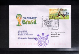 Germany 2014 World Football Cup Brazil - Germany World Champion Interesting Cover - 2014 – Brazil