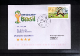 Germany 2014 World Football Cup Brazil - Germany World Champion Interesting Cover - 2014 – Brazilië