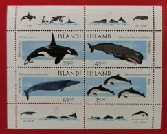 ISLANDA 1999 BALENE - Unused Stamps