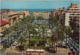 Beirut - Martyr's Square - & Old Cars, Bus - Liban