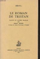 Le Roman De Tristan - Béroul - 1974 - Autres & Non Classés