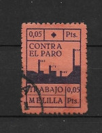 LOTE 2112 E   ///  (C045)  MELILLA CRUZADA CONTRA EL PARO       ¡¡¡ LIQUIDATION - JE LIQUIDE !!! - Nationalistische Uitgaves