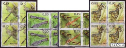 BULGARIA - 2005 - Dragonflies - 4v Used Bl De 4 - Usati