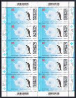 !a! GERMANY 2022 Mi. 3689 MNH SHEET(10) - Environment Protection: The Antarctic - 2021-…