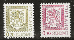 Finlande 1977 N° Y&T : 771 Et 772 ** - Nuevos
