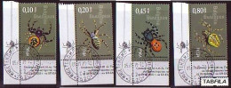 BULGARIA - 2005 - Spiders - 4v Used - Gebraucht