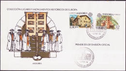 Andorre Espagnol - Andorra FDC5 1978 Y&T N°108 à 109 - Michel N°115 à116 - EUROPA - Covers & Documents