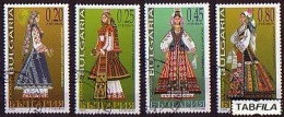 BULGARIA - 2005 - National Women's Costumes - 4v Used - Usati