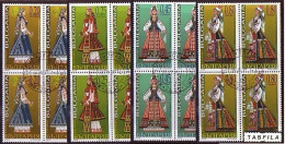 BULGARIA - 2005 - National Women's Costumes - 4v Used Bl De 4 - Used Stamps