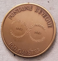4329 Vz Fontaine L'Eveque 100 Gayétes - Kz Zie Scan - Tokens Of Communes
