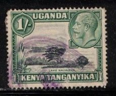 KUT Scott # 54 Used - KGV & Lake Naivasha - Kenya, Uganda & Tanganyika