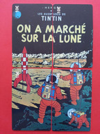 TINTIN On A Marché Sur La Lune SETCALL 500 Exemplaires Prépayée Pre-paid Utilisée Used (BJ0621 - Comics