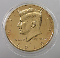 UNITED STATES OF AMERICA HALF DOLLAR 2010 D GOLD PLATED HALF DOLLAR 2010 D TRUMAN #alb023 0135 - Sin Clasificación