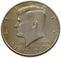 UNITED STATES OF AMERICA HALF DOLLAR 1993 P KENNEDY #alb053 0125 - 1964-…: Kennedy