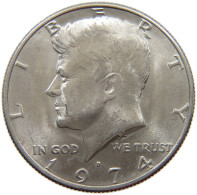 UNITED STATES OF AMERICA HALF DOLLAR 1974 D KENNEDY #s063 1099 - 1964-…: Kennedy