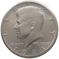 UNITED STATES OF AMERICA HALF DOLLAR 1971 D KENNEDY #c081 0611 - 1964-…: Kennedy