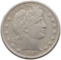 UNITED STATES OF AMERICA HALF DOLLAR 1907 COPY #t141 0475 - Sin Clasificación