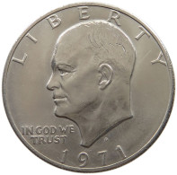 UNITED STATES OF AMERICA DOLLAR 1971 D EISENHOWER NICKEL #a096 0233 - 1971-1978: Eisenhower