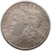 UNITED STATES OF AMERICA DOLLAR 1897 S MORGAN #t127 0447 - 1878-1921: Morgan
