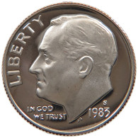 UNITED STATES OF AMERICA DIME 1983 S  Roosevelt #alb065 0139 - 1946-...: Roosevelt