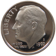 UNITED STATES OF AMERICA DIME 1992 S  Roosevelt #alb065 0141 - 1946-...: Roosevelt