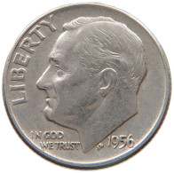 UNITED STATES OF AMERICA DIME 1956 D Roosevelt #a044 0305 - 1946-...: Roosevelt