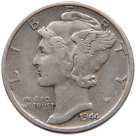 UNITED STATES OF AMERICA DIME 1944 MERCURY #c041 0039 - 1916-1945: Mercury