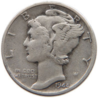 UNITED STATES OF AMERICA DIME 1944 MERCURY #c004 0505 - 1916-1945: Mercury (kwik)