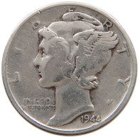 UNITED STATES OF AMERICA DIME 1944 MERCURY #a064 0419 - 1916-1945: Mercury (Mercure)