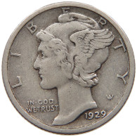 UNITED STATES OF AMERICA DIME 1929 MERCURY #c012 0281 - 1916-1945: Mercury