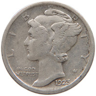 UNITED STATES OF AMERICA DIME 1923 MERCURY #c018 0299 - 1916-1945: Mercury (Mercurio)