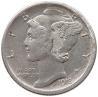 UNITED STATES OF AMERICA DIME 1918 S MERCURY #c040 0573 - 1916-1945: Mercury (kwik)