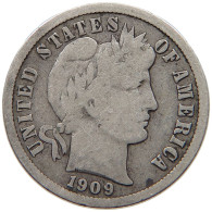 UNITED STATES OF AMERICA DIME 1909 BARBER #c041 0023 - 1892-1916: Barber