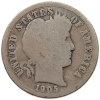 UNITED STATES OF AMERICA DIME 1905 O BARBER #c016 0335 - 1892-1916: Barber