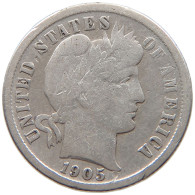 UNITED STATES OF AMERICA DIME 1905 BARBER #c012 0315 - 1892-1916: Barber