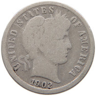 UNITED STATES OF AMERICA DIME 1902 BARBER #c012 0313 - 1892-1916: Barber