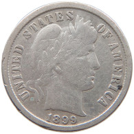 UNITED STATES OF AMERICA DIME 1899 BARBER #c012 0309 - 1892-1916: Barber