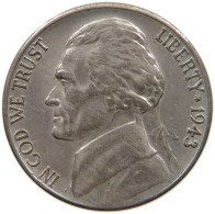 UNITED STATES OF AMERICA NICKEL 1943 S JEFFERSON #c040 0119 - 1938-…: Jefferson