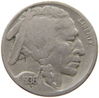 UNITED STATES OF AMERICA NICKEL 1936 BUFFALO #s040 0351 - 1913-1938: Buffalo