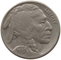 UNITED STATES OF AMERICA NICKEL 1937 BUFFALO #c058 0003 - 1913-1938: Buffalo