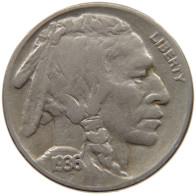 UNITED STATES OF AMERICA NICKEL 1936 D BUFFALO #t009 0091 - 1913-1938: Buffalo