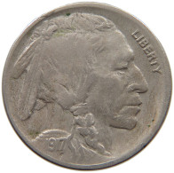 UNITED STATES OF AMERICA NICKEL 1917 D BUFFALO #t004 0193 - 1913-1938: Buffalo