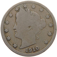 UNITED STATES OF AMERICA NICKEL 1910 LIBERTY #c012 0223 - 1883-1913: Liberty (Libertà)