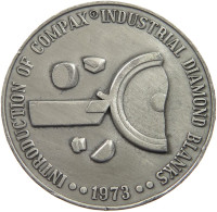 UNITED STATES OF AMERICA MEDAL 1973 GENERAL ELECTRIC MAN MADE DIAMOND #a098 0093 - Sonstige & Ohne Zuordnung