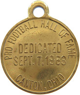 UNITED STATES OF AMERICA MEDAL 1963 PRO FOOTBALL HALL OF FAME CANTON OHIO #sm07 0119 - Other & Unclassified