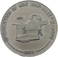 UNITED STATES OF AMERICA MEDAL 1963 GENERAL ELECTRIC MAN MADE DIAMOND #a098 0089 - Autres & Non Classés