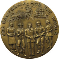 UNITED STATES OF AMERICA MEDAL 1870-1970 CALIFORNIA CROCKER CITIZENS NATIONAL BANK #sm03 0743 - Other & Unclassified